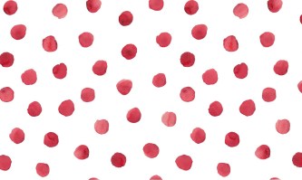 DOTS | Carta da parati pois su misura - Colore 1 Rosso